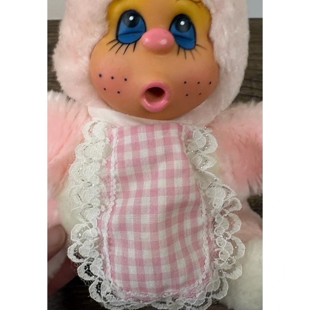 Vintage Atlanta Gerber Thumb Sucker Pink  Rubber Face 8